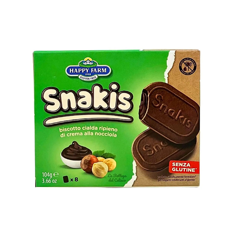 HAPPY FARM SNAKIS ALLA NOCCIOLA 4X26G