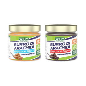 BURRO DI ARACHIDI SMOOTH AROMATIZZATO Why Nature